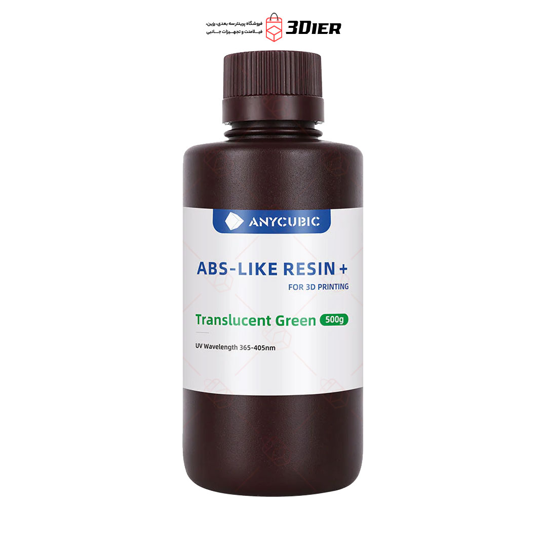 خرید رزین سبز نیمه شفاف Anycubic ABS Like Plus از فروشگاه 3Dier