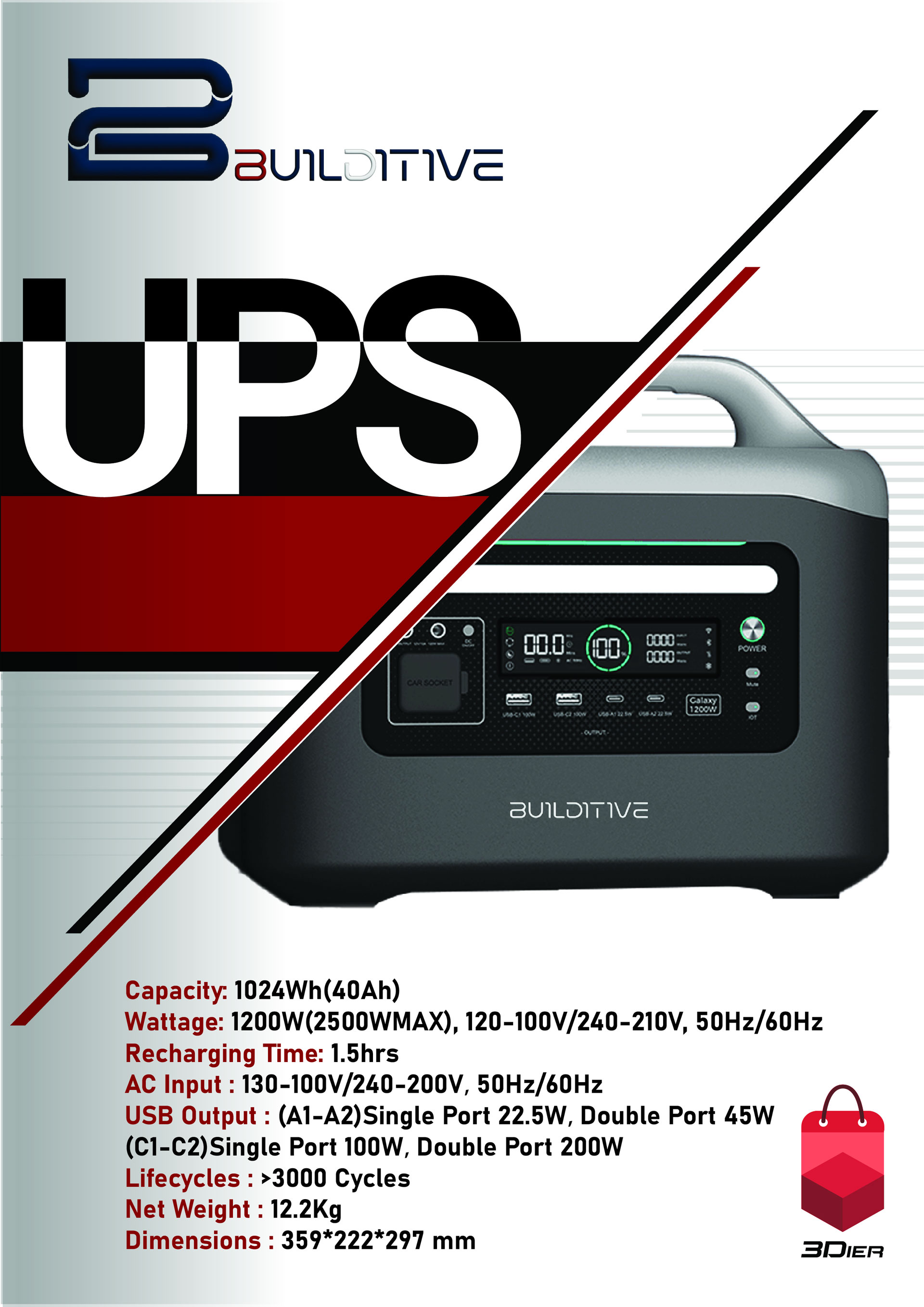 کاتالوگ منبع تغذیه Builditive