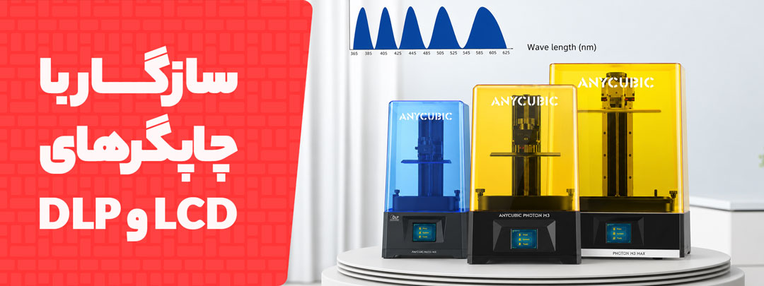سازگاری با چاپگر های متفاوت در رزین بیسیک Anycubic مدل HD Resin
