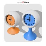 دانلود رایگان مدل سه بعدی Mid Century Modern Fluted Desk Clock از فروشگاه 3Dier