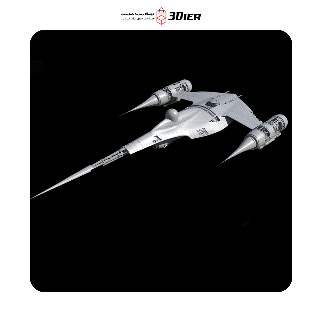 دانلود رایگان مدل سه بعدی Mando’s N1Starfighter از فروشگاه 3Dier