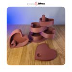 دانلود رایگان مدل سه بعدی Heart Jewelry Stand از فروشگاه 3Dier